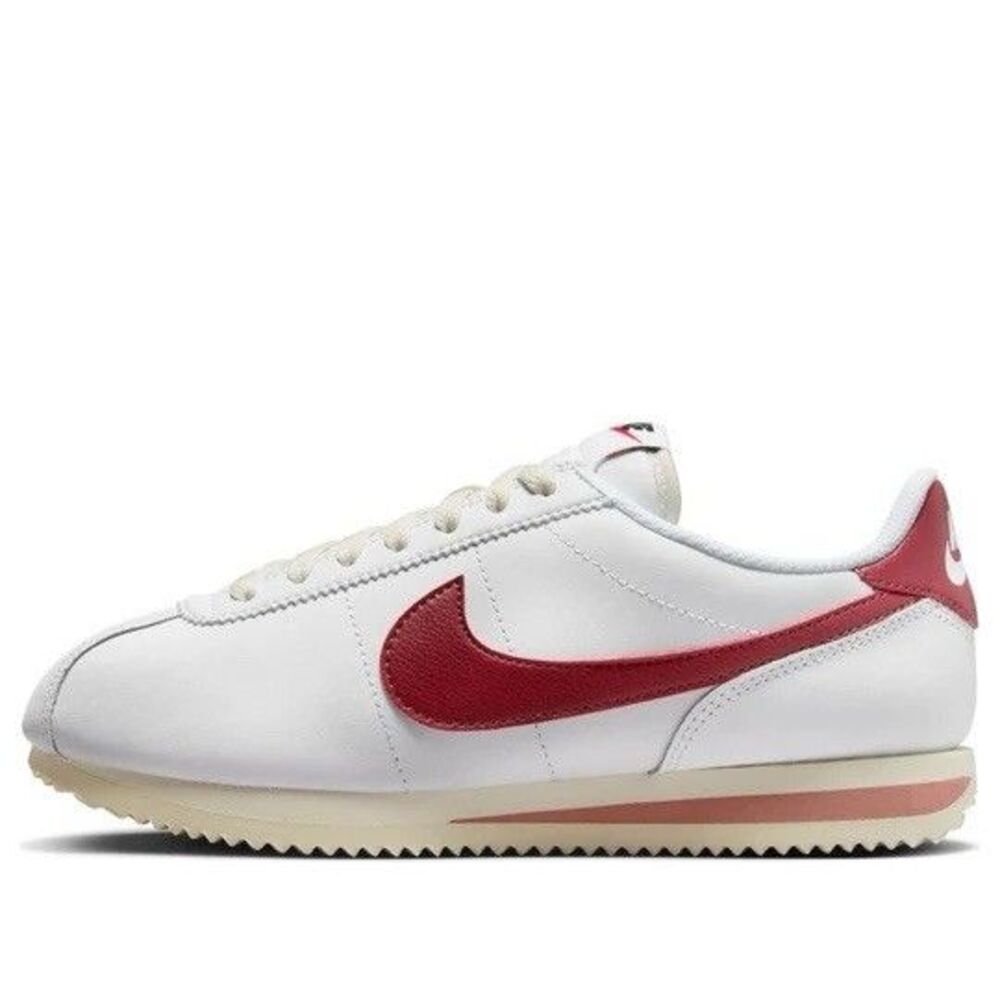 Size 9.5 Nike Cortez White Cedar Red Stardust Womens Casual Shoes DN1791-103